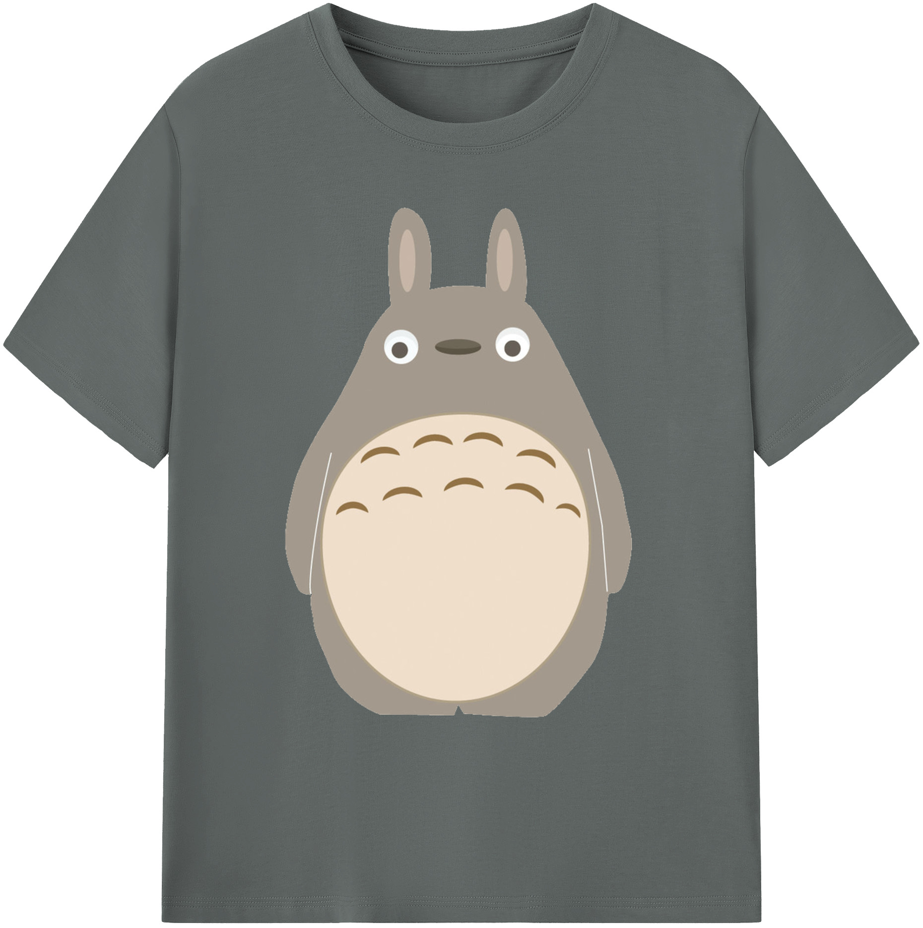 （画像用） となりのトトロ 草壁メイ 草壁サツキ My Neighbor Totoro Satsuki Kusakabe Mei Kusakabe 綿100％ メンズ半袖Tシャツ｜肌触りやわらか＆通気性